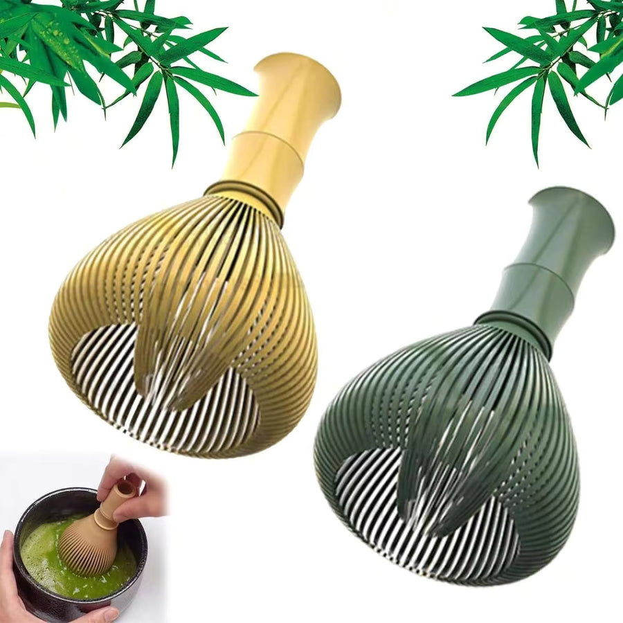 Matcha Whisk, Matcha Whisk With Matcha Whisk Stand, Matcha Whisk, Resin Matcha Whisk Chasen,Brush Handcrafted Traditional Japanese Chasen For Authentic Tea Preparation
