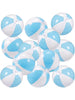 Blue And White Inflatable Beach Ball, Soft Color Palette, Decorative Inflatable Ball, Macaron Color PVC, Party Decoration, Suitable For Summer Beach, Pool Party And Water Games For Adults, Summer Birthday Party Decoration And Beach Activities.